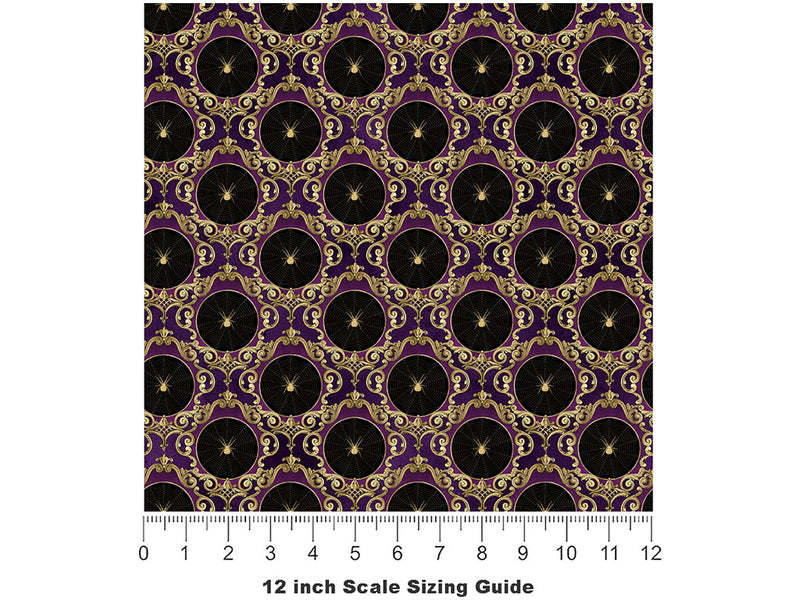Arachnid Gambit Witch Vinyl Film Pattern Size 12 inch Scale~Rwraps Arachnid Gambit Witch Sizing Chart~2
