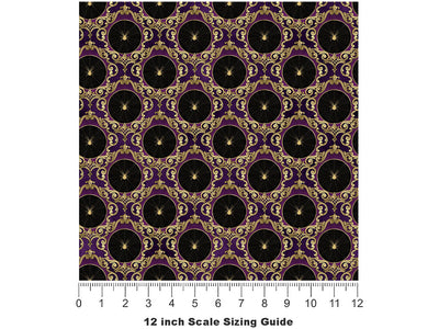 Arachnid Gambit Witch Vinyl Film Pattern Size 12 inch Scale~Rwraps Arachnid Gambit Witch Sizing Chart~2