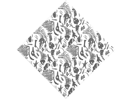 Archeological Remains Dinosaur Vinyl Wrap Pattern