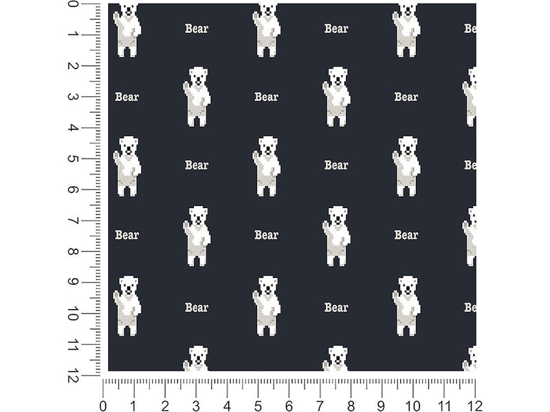 arctic pixels animal 1ft x 1ft Craft Sheets