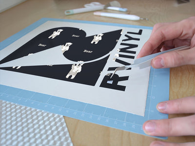 arctic pixels animal Easy Weed Craft Vinyl