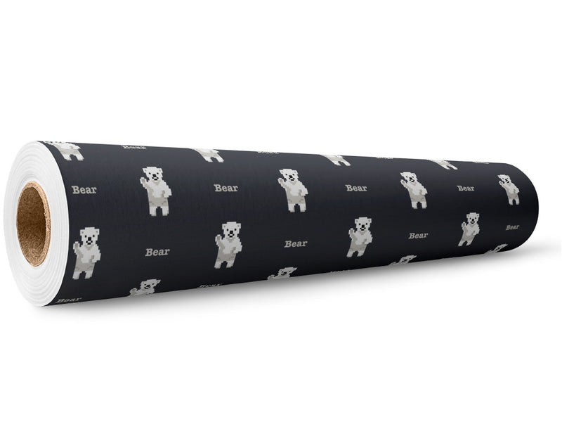 Arctic Pixels Animal Wrap Film Wholesale Roll~Rwraps Series 914 Digitally Printed Vinyl Roll~5