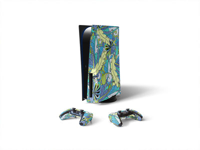 arduinna aesthetic floral Sony PS5 DIY Skin