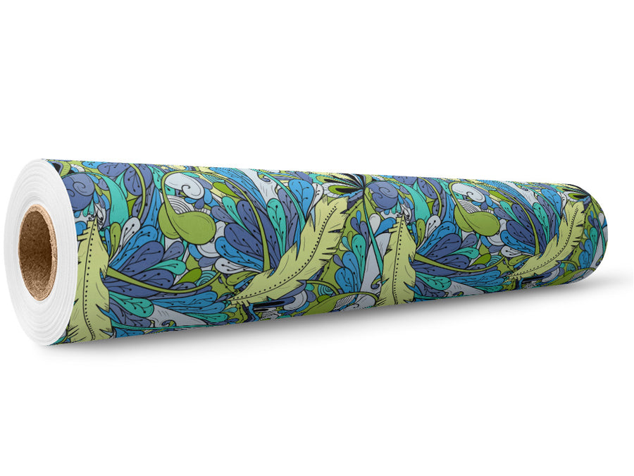 Arduinna Aesthetic Floral Wrap Film Wholesale Roll~Rwraps Series 914 Digitally Printed Vinyl Roll~5