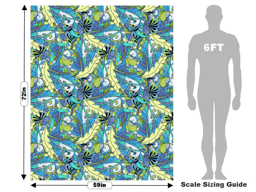 Arduinna Aesthetic Floral Vehicle Wrap Scale~Rwraps Series 914 Arduinna Aesthetic Floral Measurements~1