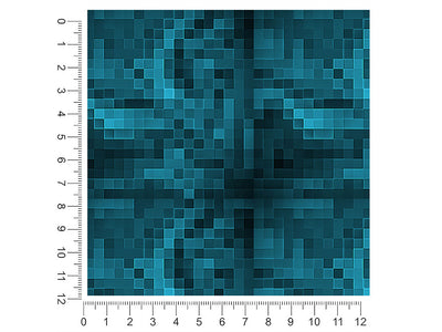 argentinian sadness pixel 1ft x 1ft Craft Sheets