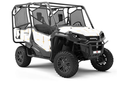 Aries Swords Astrology Utility Vehicle Vinyl Wrap