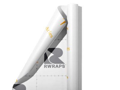 Aries Swords Astrology Wrap Film Sheets~Rwraps Series 914 Aries Swords Astrology Scrolled Sheet~3
