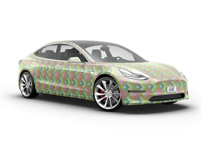 Army Breakdown Mosaic Vehicle Vinyl Wrap