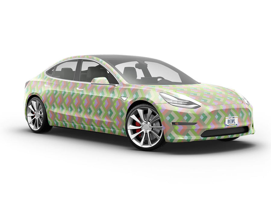Army Breakdown Mosaic Vehicle Vinyl Wrap