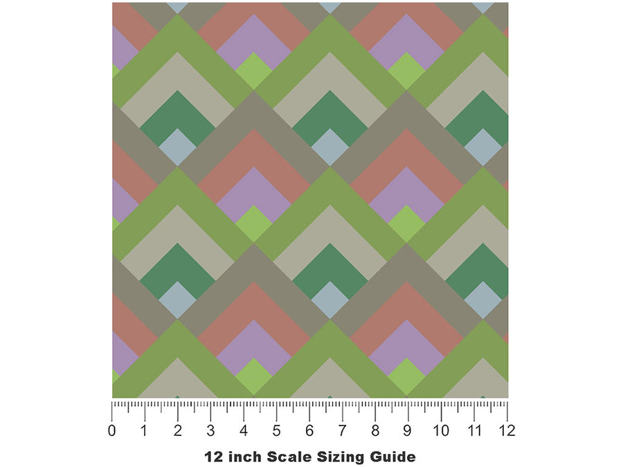 Army Breakdown Mosaic Vinyl Film Pattern Size 12 inch Scale~Rwraps Army Breakdown Mosaic Sizing Chart~2
