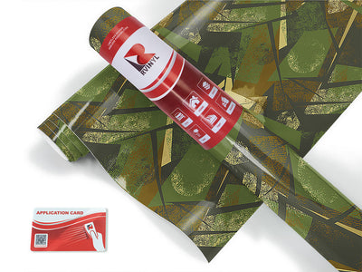 army dreamers abstract geometric Craft Vinyl Roll