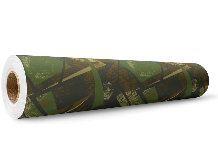Army Dreamers Abstract Wrap Film Wholesale Roll~Rwraps Series 914 Digitally Printed Vinyl Roll~5