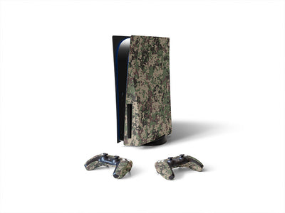 army emr camouflage Sony PS5 DIY Skin