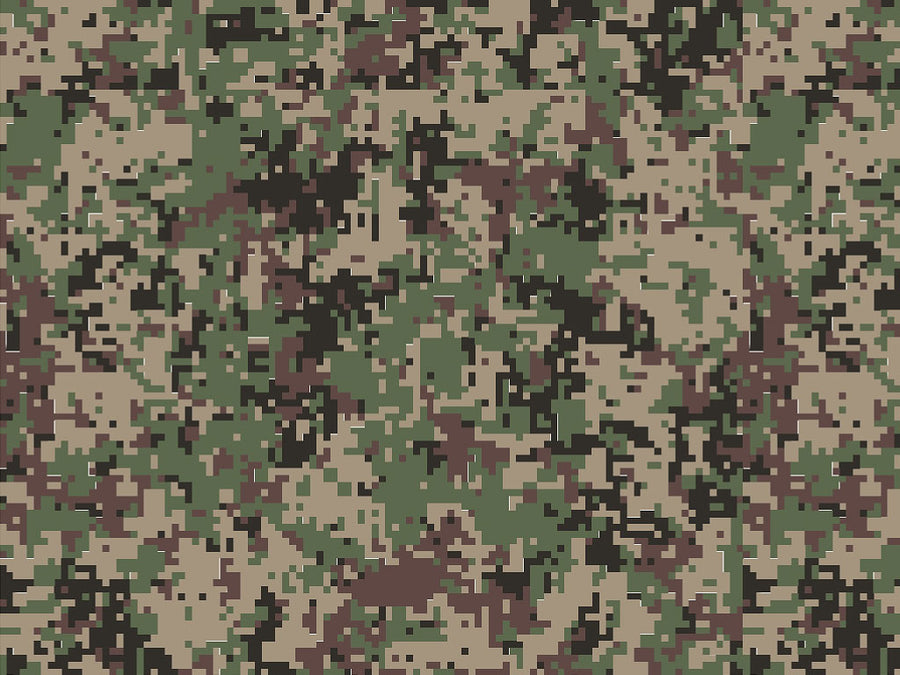 Army EMR Camouflage Vinyl Wrap Pattern~Rwraps Series 914 Digitally Printed Vinyl Wrap~0