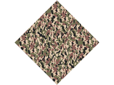Army Woodland Camouflage Vinyl Wrap Pattern
