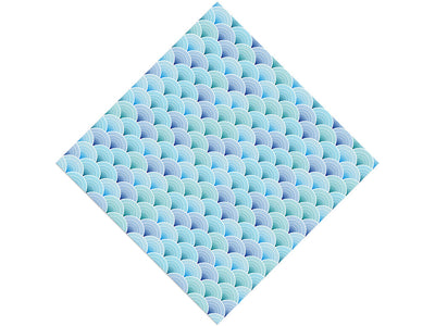Art Deco Waves Water Vinyl Wrap Pattern