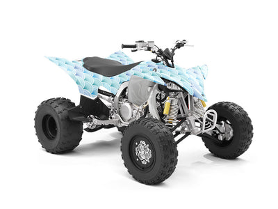 Art Deco Waves Water ATV Wrapping Vinyl