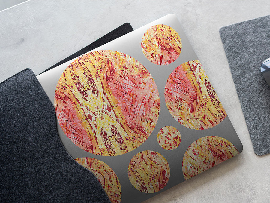artful conversation watercolor DIY Laptop Stickers