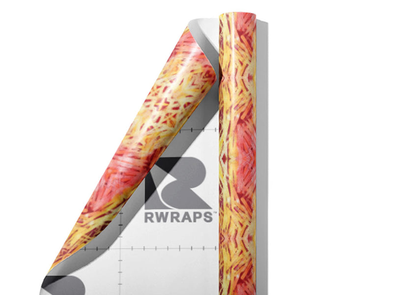 Artful Conversation Watercolor Wrap Film Sheets~Rwraps Series 914 Artful Conversation Watercolor Scrolled Sheet~3