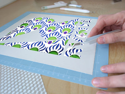 artful plumes bird Easy Weed Craft Vinyl