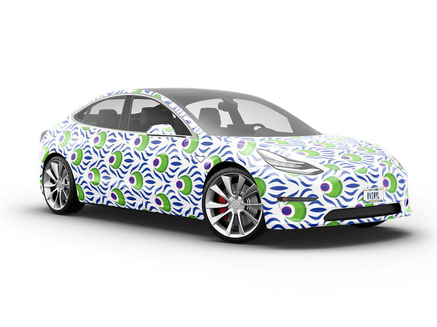 Artful Plumes Birds Vehicle Vinyl Wrap