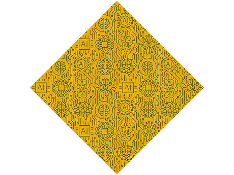 Artificial Intelligence Science Fiction Vinyl Wrap Pattern
