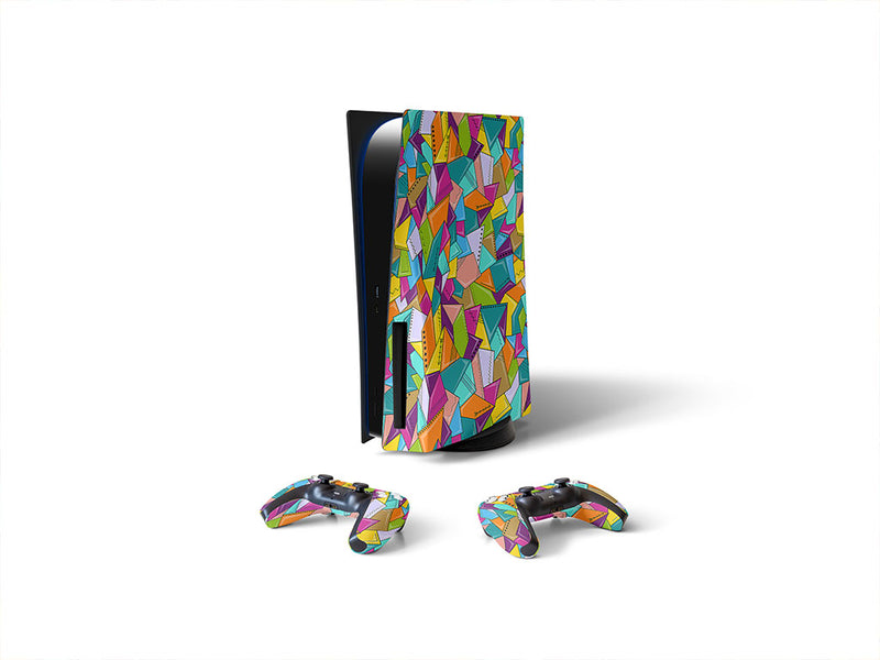 artistic endeavors mosaic Sony PS5 DIY Skin