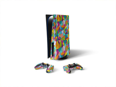 artistic endeavors mosaic Sony PS5 DIY Skin