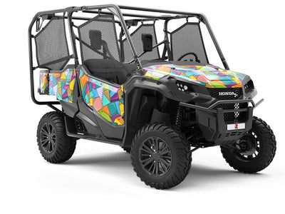 Artistic Endeavors Mosaic Utility Vehicle Vinyl Wrap