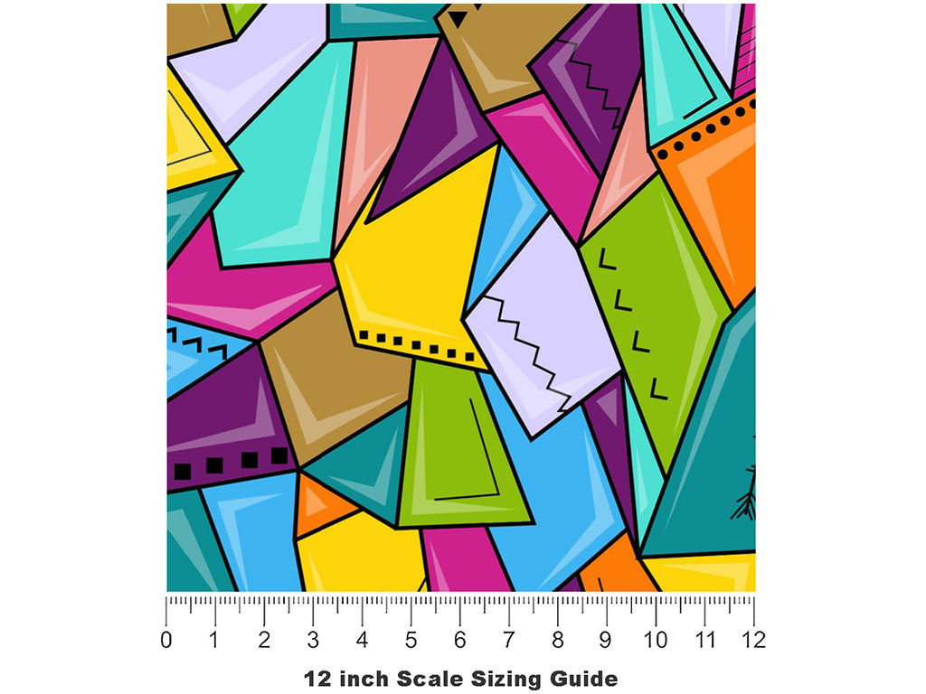 Rwraps™ Artistic Endeavors Multicolored Mosaic Vinyl Wrap | Mosaic