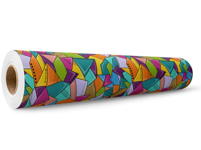Artistic Endeavors Mosaic Wrap Film Wholesale Roll~Rwraps Series 914 Digitally Printed Vinyl Roll~5