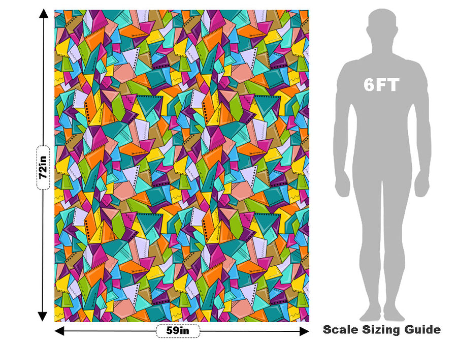 Artistic Endeavors Mosaic Vehicle Wrap Scale~Rwraps Series 914 Artistic Endeavors Mosaic Measurements~1