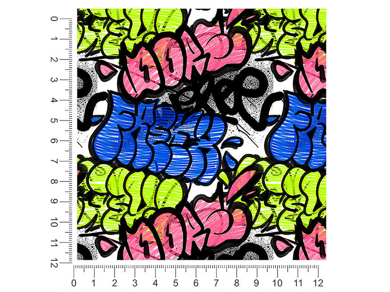 artistic foundations graffiti 1ft x 1ft Craft Sheets