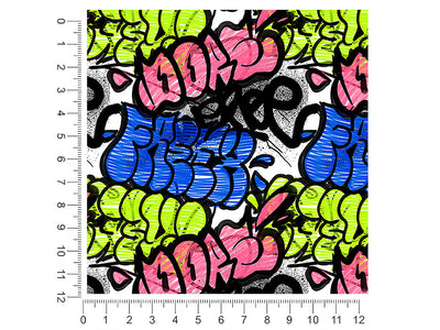 artistic foundations graffiti 1ft x 1ft Craft Sheets