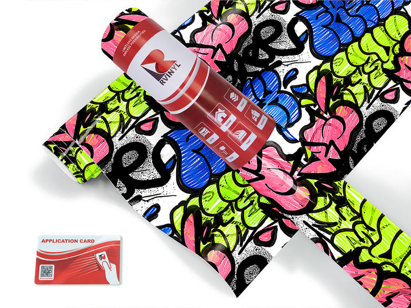 artistic foundations graffiti Craft Vinyl Roll