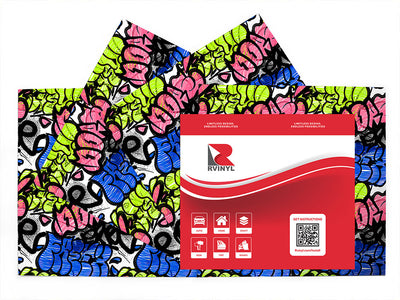 artistic foundations graffiti Craft Vinyl Sheet Pack