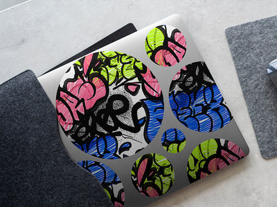 artistic foundations graffiti DIY Laptop Stickers