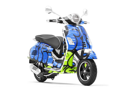 Artistic Foundations Graffiti Vespa Scooter Wrap Film