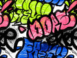 Artistic Foundations Graffiti Vinyl Wrap Pattern~Rwraps Series 914 Digitally Printed Vinyl Wrap~0