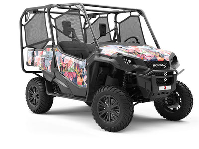 Artistic Inspiration Sticker Bomb Utility Vehicle Vinyl Wrap