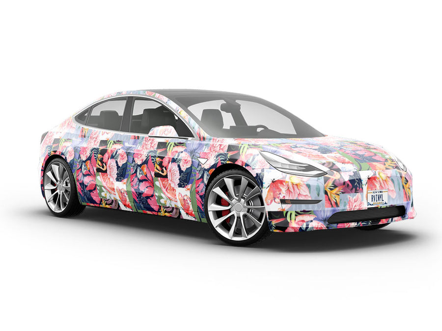 Artistic Inspiration Sticker Bomb Vehicle Vinyl Wrap