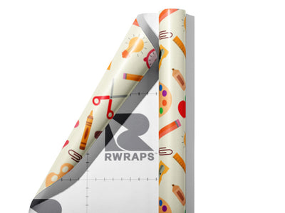 Arts and Crafts Hobby Wrap Film Sheets~Rwraps Series 914 Arts and Crafts Hobby Scrolled Sheet~3