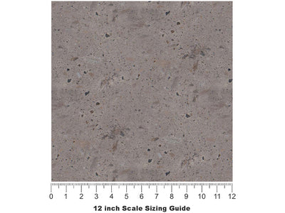 Ash  Adoquin Vinyl Film Pattern Size 12 inch Scale~Rwraps Ash  Adoquin Sizing Chart~2