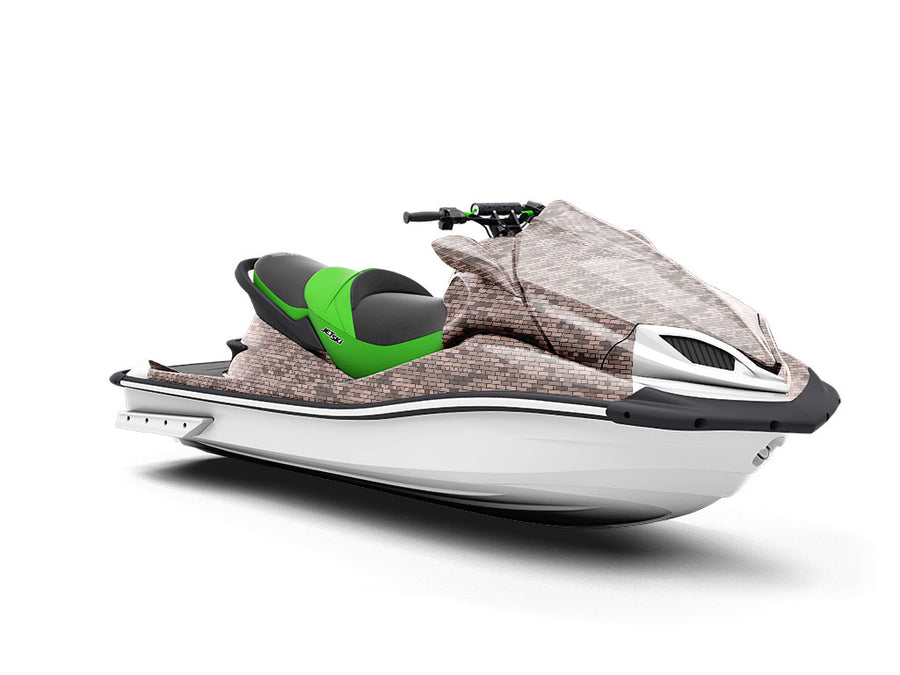 Ash Grey Brick Jet Ski Vinyl Customized Wrap