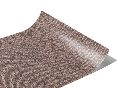 Ash Grey Brick Vinyl Wraps~Rwraps Series 914 Digitally Printed Vinyl Wrap~1