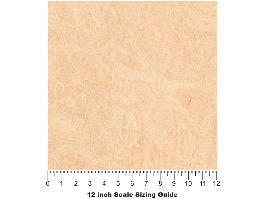 Ash Name3 Woodgrain Vinyl Film Pattern Size 12 inch Scale~Rwraps Ash Name3 Woodgrain Sizing Chart~3