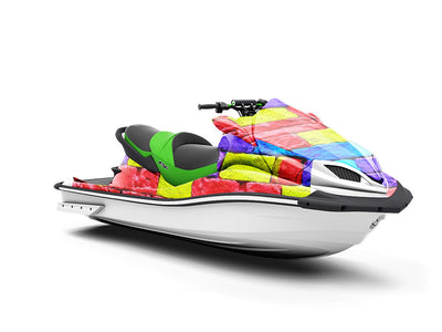 Ashlar  Brick Jet Ski Vinyl Customized Wrap