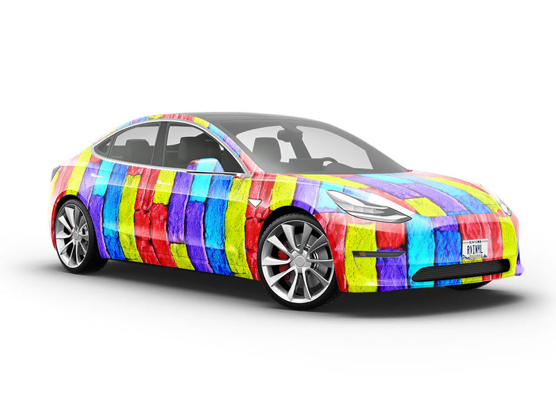 Ashlar  Brick Vehicle Vinyl Wrap