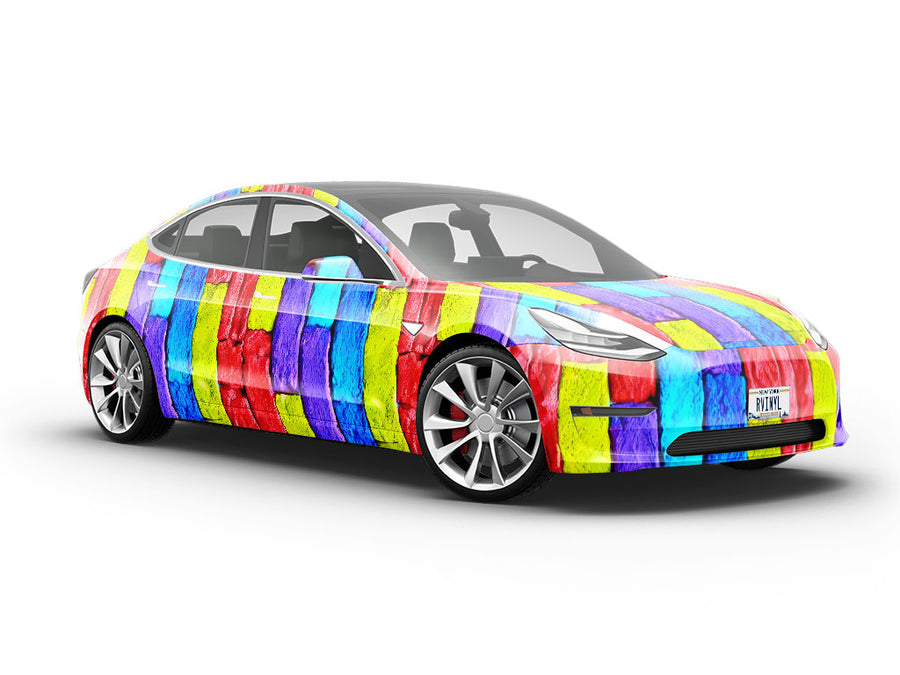 Ashlar  Brick Vehicle Vinyl Wrap